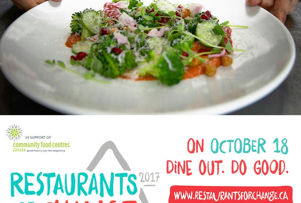 Oct 18 – Restaurants for Change